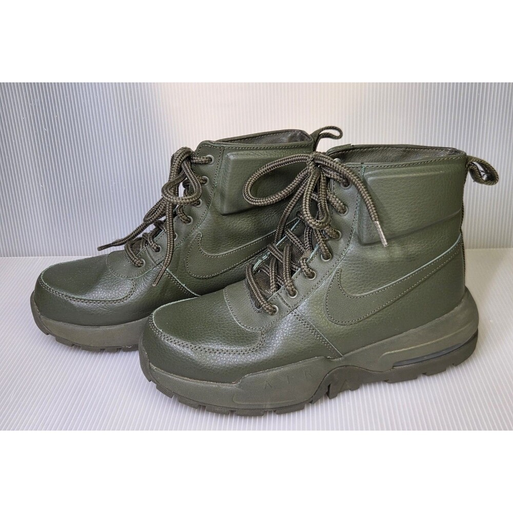 Men's Nike Air Max Goaterra 2.0 Cargo Khaki Size 8.5 DD5016-300 Green EXC COND